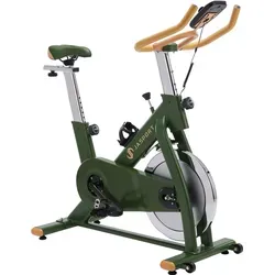 JASPORT S1 Speedbike (Grün) – Smartes Heimtrainingsgerät - Das JASPORT S1 Speedbike bietet einen Trainingscomputer mit vielseitigen Funktionen und eine Smartphone-/Tablet-Halterung für abwechslungsreiche Workouts. Der leise Antrieb und der gepolsterte Sitz garantieren Komfort beim Training.