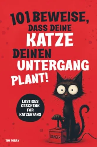 Beweise, dass deine Katze deinen Untergang plant: Ein lustiges Geschenk für Katzenliebhaber – humorvoll und überraschend! 101