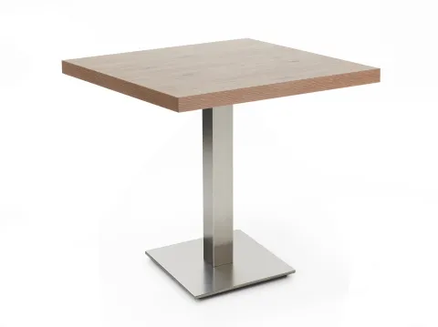 Niehoff Möbel Indoor Niehoff Bistro Säulentisch 80x80cm Niehoff Indoor Möbel: Dekor Sonoma Eiche 4051781196556