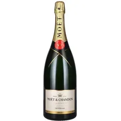 Moët & Chandon Champagne IMPÉRIAL Brut 1,5l - Hochwertiger Champagner aus Épernay, verkörpert Eleganz und Lebendigkeit. Ideal zu Meeresfrüchten und fruchtigen Desserts.