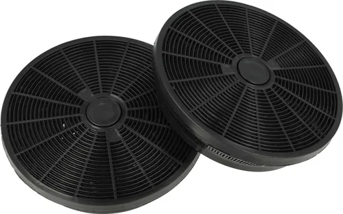 vhbw 2x Aktivkohlefilter kompatibel mit Pyramis Round Chimney 60, Round Chimney 90 Dunstabzugshaube