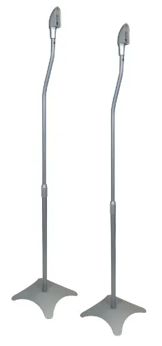 Höhenverstellbare Lautsprecherständer für Bose & Teufel - Lautsprecher-Ständer & -Halterungen, höhenverstellbar für optimalen Klang und kompatibel mit Marken wie Teufel und Bose.