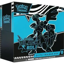 Pokemon KP10.5 Black Bolt Top-Trainer-Box (Englisch)