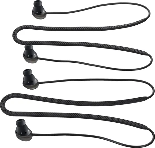 kwmobile 2x Halteband für Samsung Galaxy Buds Pro - Kopfhörer Halterung in Schwarz, sicherer Halt und ideal für Sport und Alltag