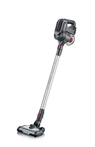 Severin HV 7165 - Beutelloser 2-in-1 Hand- und Stielsauger, kabellos mit 22,2V Lithium-Ionen Akku und HEPA Filter für Allergiker