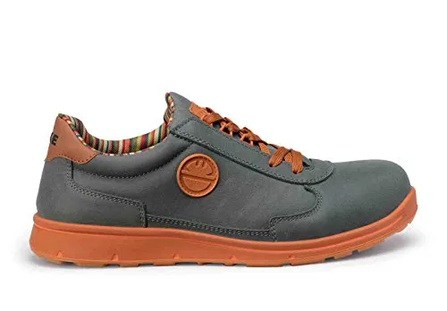 CYCLON CROSS S3 "ESD" grafito FLOR Talla: 45 - Herren Sicherheitsschuhe - Herren Industrie & Handwerk Schuhe mit hydro-getrommeltem Nubukleder und durchtrittsicherer Highsafe-Tex-Einlegesohle für optimalen Schutz und Komfort bei der Arbeit.