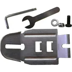 POLISPORT Metallic Plate+Screws For Frame Version Boodie/Koolah Chrome - Silber