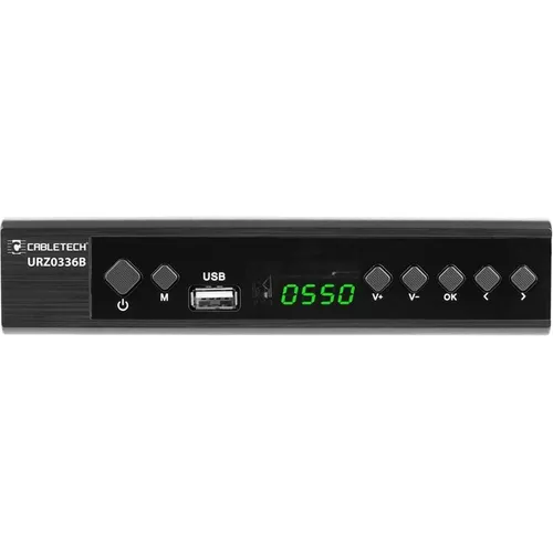 Cabletech DVB-T2 DVB-C HEVC H.265 10bit TV-Decoder - TV-Receiver mit hochauflösendem HEVC H.265 für gestochen scharfe Bildqualität und vielseitige Empfangsmöglichkeiten.
