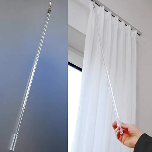 Bestlivings Schleuderstab für Gardinen – 90 cm - Zubehör für Gardinen, robust und mit praktischem Griff für einfaches Bewegen von Vorhängen in der Schiene. Hergestellt in Europa für höchste Qualität!