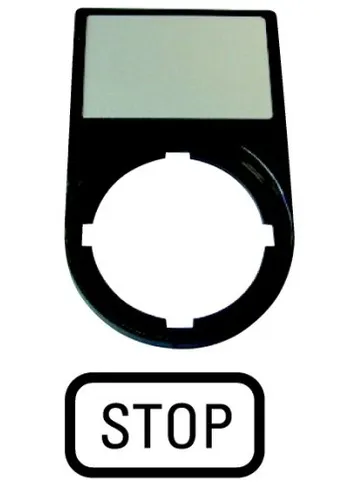 Eaton M22S-ST-GB0 Träger, + Schild, STOP , 216494
