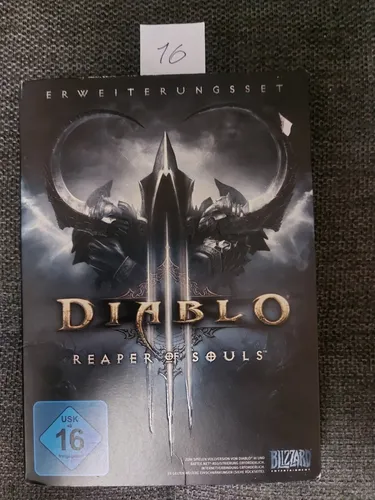 Diablo III: Reaper of Souls für PC - Rollenspiel von Activision Blizzard, inklusive Handbuch und fesselndem Multiplayer-Modus für unvergessliche Abenteuer.