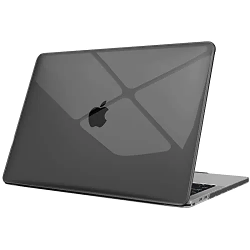 Fintie Hülle Kompatibel mit MacBook Pro 13 (2016-2022) A2338(M2/M1)/A2289/A2251/A2159/A1989/A1706/A1708, Ultradünne Hartschale Schutzhülle, Grau