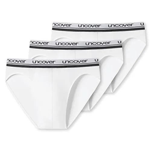 Schiesser Rioslip 3-Pack 'Cotton Stretch' - Weiß S - Herrenunterhosen in hochwertiger Baumwoll-Modal-Mischung, bequem und elastisch für optimalen Tragekomfort.