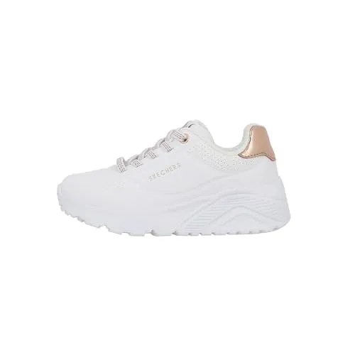 Skechers Uno Lite-Metallic Mode Sneakers für Kinder - 31 - Sneaker für Mädchen mit leichtem Design und stylischem Metallic-Finish, ideal für den Alltag und aktive Abenteuer.