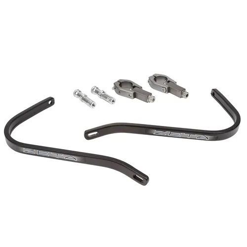 Zeta Handschützer Armor Schwarz, 28.6 mm, Gerade Ausführung