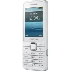 Samsung S5611 weiß - Klassisches Prepaid-Handy mit 3x4 Tastatur, UKW-Radio und HSDPA für schnelles Internet unterwegs
