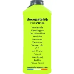 Décopatch 12x Klebstofflack PaperPatch 600ml - Grün PP600AO - Spezieller Klebstofflack für Décopatch-Papier, der nicht nur klebt, sondern auch die Oberfläche schützt. Ideal für kreative Bastelprojekte und vielseitig einsetzbar.
