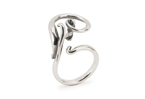 Trollbeads Fingerring Wirbelwind Fantasy Ring, TAGRI-00492 in Silber Größe 53 - Eleganter Fingerring aus hochwertigem Silber, ideal für besondere Anlässe. Mit einem einzigartigen Design bringt er einen Hauch von Fantasy in Ihr Outfit.