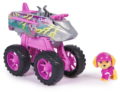 PAW PATROL Rescue Wheels - Skyes Flug-Monstertruck mit Verwandlung in Jet-Modus, ideal für Abenteuer und kreative Spielstunden ab 3 Jahren