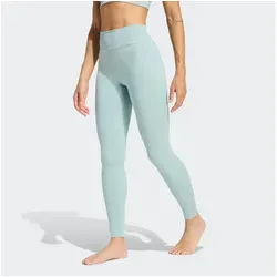 adidas Performance Trainingstights ALL ME ESSENTIALS grün XS - Sportliche Full-Length Leggings für Yoga, aus atmungsaktivem Material mit elastischem Bund für optimalen Komfort und Bewegungsfreiheit.
