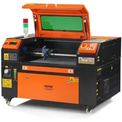 VEVOR 50W CO2 Laser Graviermaschine - Graveurausstattung mit 300x500mm Gravur-Bereich, ideal für präzise und vielseitige Gravuren, perfekt für Hobby und Gewerbe.