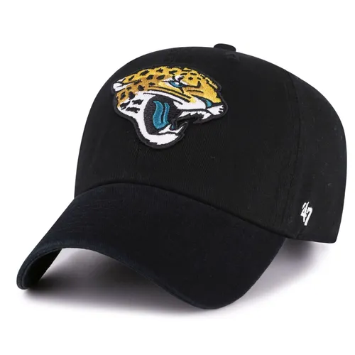 '47 Brand Jacksonville Jaguars Cap - NFL Clean Up Baseball Cap - Baseball Caps, klassisches und verstellbares Cap mit Raised Embroidered Logo der Jacksonville Jaguars, ideal für NFL-Fans.