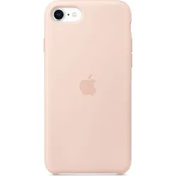 Apple Silikon Case Pink, für iPhone SE (2022,2020) / 8 / 7, MXYK2ZM/A - Rosa/Beige