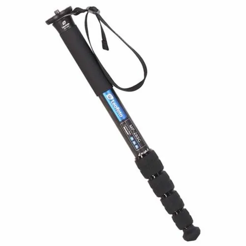 LEOFOTO Carbon-Einbeinstativ MP-285C - Stative mit 10-lagigem Carbon Twist-Lock-System – mühelose Längenverstellung des Stativbeins mit nur einer Hand für Fotografen unterwegs.