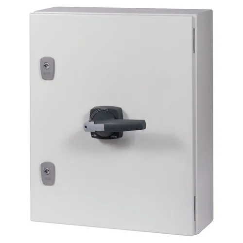 Eaton Lasttrennschalter 3polig DMV-400/3/SE5/P-G - Eaton Lasttrennschalter 3polig, 400A, für den professionellen Einsatz, bietet zuverlässige Abschaltung mit einer maximalen Betriebsspannung von 690 V.