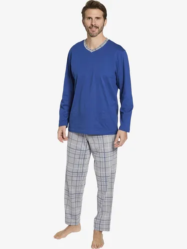 BABISTA Doppelpack Schlafanzug Herren Baumwolle blau gemustert, L 766864-0001-09940