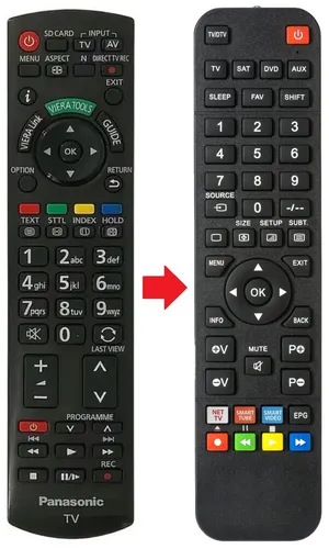 Fernbedienung passend für PANASONIC TXL32S20E | TXL32U10E | TXL32U2E