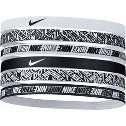 Nike Unisex Printed Headbands Assorted 6PK schwarz 48.6