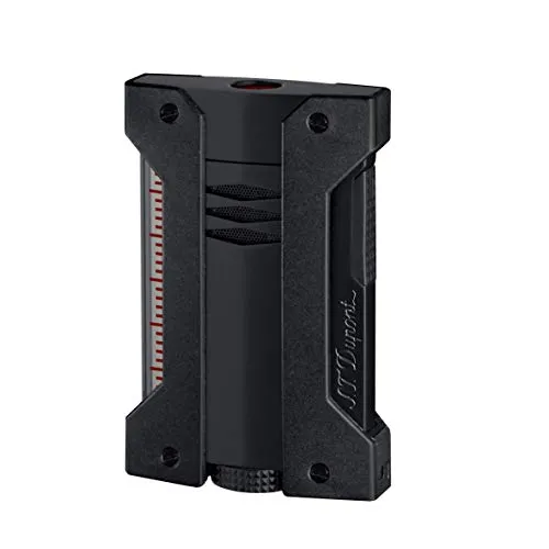 S.T. Dupont Defi Extreme Feuerzeug Matt Schwarz, Metall, One Size