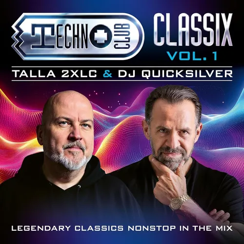 CD Talla 2XLC & DJ Quicksilver Techno Club Classix Vol.1  2CDs