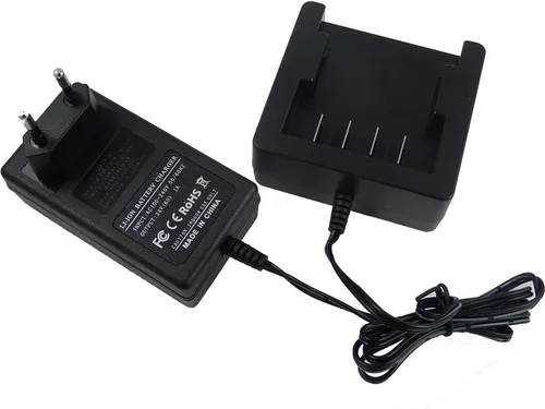 vhbw Ladegerät kompatibel mit Greenworks 2200107, 2200207, 2400007, 22-Inch Cordless Hedge Trimmer, 2100107, 2200007 Werkzeug Li-Ion-Akkus, 24 V