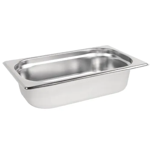 1/4 Gastro-Norm-Behälter aus Edelstahl; 1,7 L/65 mm tiefer Nahrungsmittelbehälter von Vogue