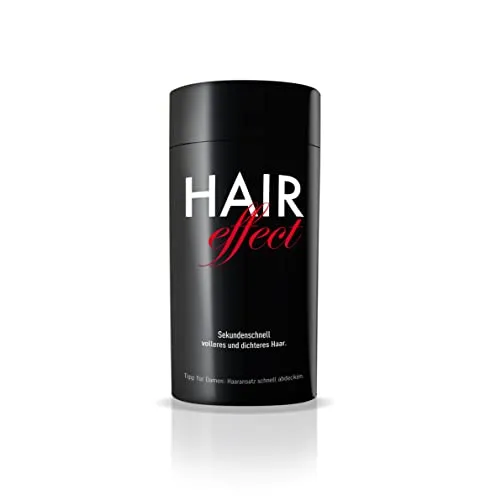 Care 4 You Hair Effect 1-2 Black - Coloration mit statisch aufgeladenen Mikrofasern, die das Haar in Sekunden verdichten und kahlen Stellen natürlich abdecken - wetterbeständig und einfach auswaschbar.