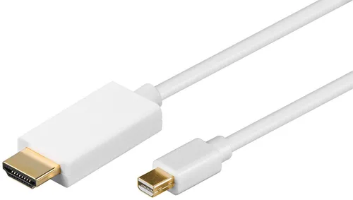 Mini DisplayPort > HDMI+ Kabel 1,0 Meter; MMK 646-0100 1.0m (MiniDP M > HDMI+ M)