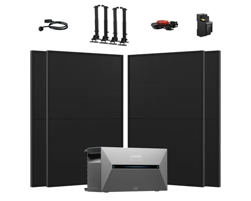 Anker Solix Solarbank 2 E1600 Pro - Effizientes Balkonkraftwerk Set - Powerstations, All-in-One-Solarlösung mit maximaler Energieeffizienz und einfacher Installation, ideal für zuverlässige Backup-Stromversorgung.