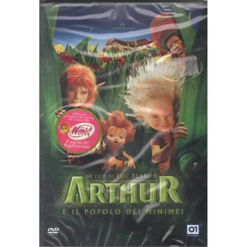 Arthur und das Volk der Minimei DVD Luc Besson / Sealed 8032807018492