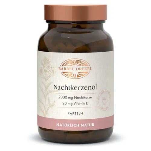 Nachtkerzenöl Kapseln Vegan 2000 mg (120 Stk) - 100% Natur aus Deutschland - Reichhaltige Nachtkerzenöl Kapseln mit 10% Gamma-Linolensäure, ideal für die Hautpflege von innen. Vegan, gluten- und laktosefrei, perfekt für Vegetarier und Veganer. Optimale Qualität durch mechanische Kaltpressung.