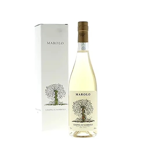 Marolo Grappa Nebbiolo 0,7l 44% - Tresterbrand aus dem Piemont, aromatisch und intensiv im Geschmack, ideal für Kenner und Genießer.