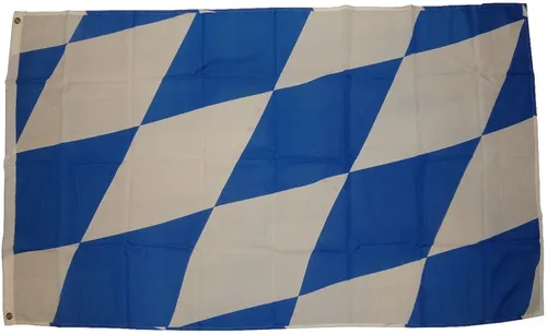 Flagge Bayern Rauten 250 x 150 cm Hissflagge Fahne Hissfahne Raute 2,5 x 1,5 m