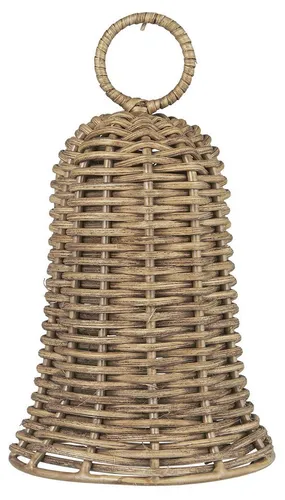 Ib Laursen Weihnachtsbaumkugel Glocke Cane Groß - Weihnachtskugeln in geschmackvollem Design, 16,5x10cm groß, perfekt für festliche Dekoration und ein Highlight in jedem Zuhause.
