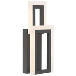 LED Wandlampe Elric 3000 K 802 lm Schwarz Weiß - Moderne Wandleuchte für den Innenbereich mit warmweißem Licht und dimmbarer Funktion. Ideal für Wohnzimmer, Schlafzimmer oder Flur. Robuste Materialien und ansprechendes Design sorgen für eine stilvolle Beleuchtung.