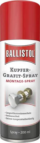 Ballistol 25200 Kupferspray, Montagespray 200ml