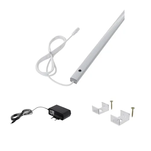 LED Unterbauleuchte 120 cm mit Bewegungsmelder - LED Streifen mit neutralweißem Licht 4000K, ideal für Küchen und Schränke. Innovative Sweep-Technologie ermöglicht berührungsfreies Ein- und Ausschalten für maximalen Komfort.