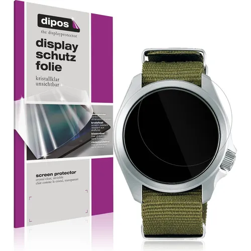Dipos Schutzfolie Klar für Seiko 5 Sports SBSA055 (4051837981631)