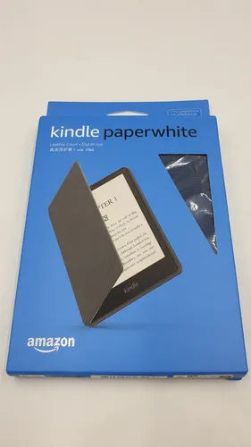 Amazon Kindle Paperwhite Leder Hülle für 11th Generation Denim