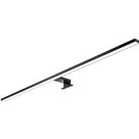 kalb | 100cm LED Badleuchte Spiegellampe schwarz, warmweiß - Spiegellampe für das Bad, hochwertige Aluminium-Ausführung mit perfekter Wärmeableitung für längere Lebensdauer und ideale Lichtausbeute für große Spiegel.